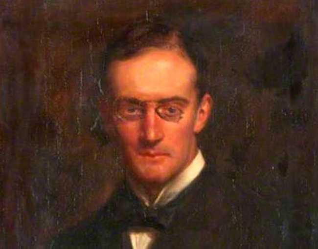 William Paton Ker by Johnstone Forbes Robertson Univ Glasgow Hunterian Art Gallery