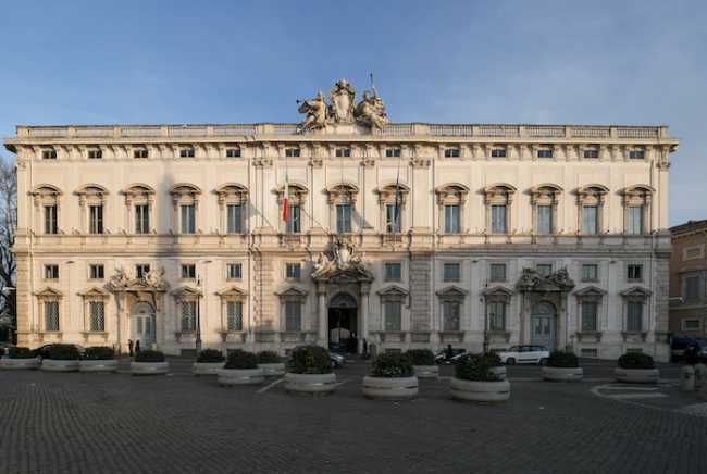 corte costituzionale Palazzo della Consulta Rome