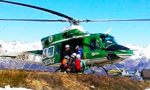 corto elicottero forstale soccorso