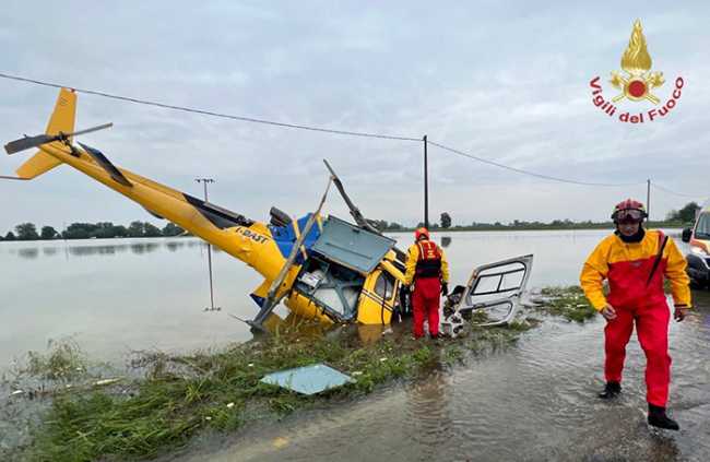 eliossola elicottero caduto