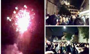 fuochi notte nera spazzacamini