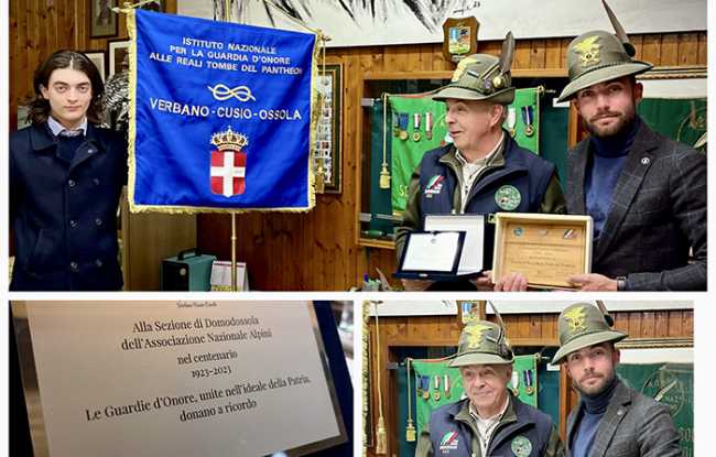 guardie onore pantheon alpini gemellaggio mix