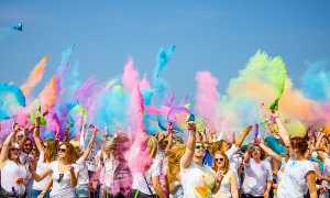 polveri colorate party