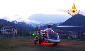 sera elicottero terra