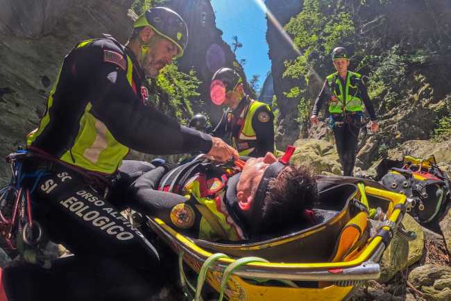 soccorso alpino esercitazione forra luglio202300003