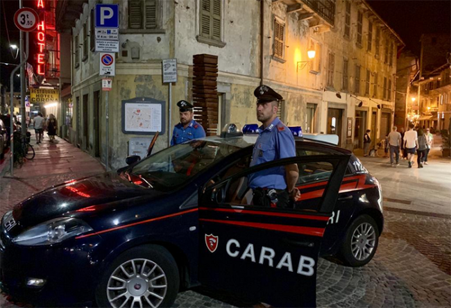 via briona notte pattuglia due cc